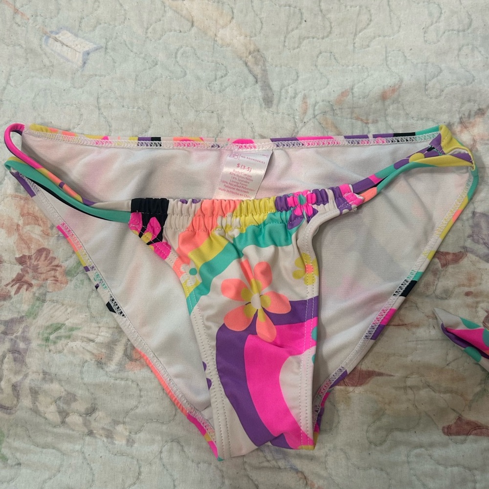 No Boundaries Multicolor Bikini Bottom